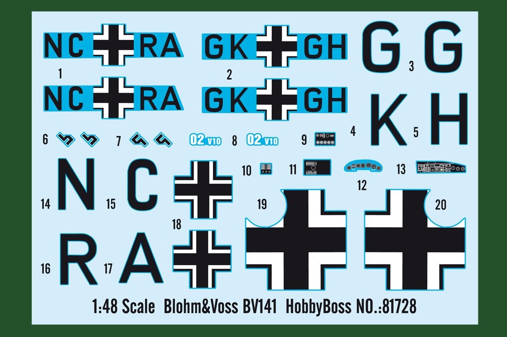 Hobby Boss 81728 Blohm Voss BV-141 1/48 – Bild 3