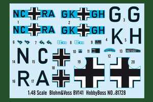 Hobby Boss 81728 Blohm Voss BV-141 1/48 – Bild 3