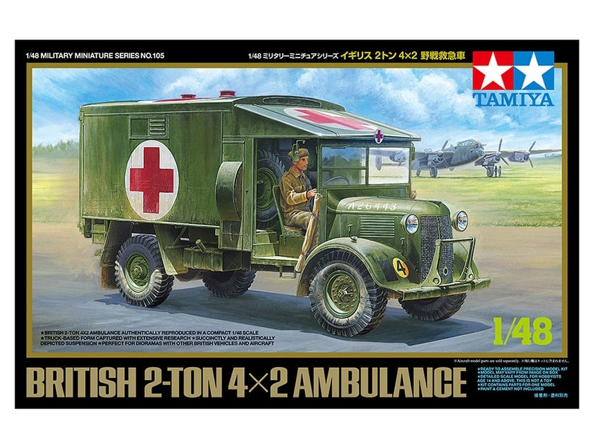 Tamiya 32605 Ambulance britannique 2T 4x2 1/48
