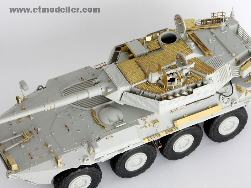 ET Modèle E35-003 Armée espagnole moderne VRC-105 Centauro RCV (Pour TRUMPETER 00388) (1/35) – image 7