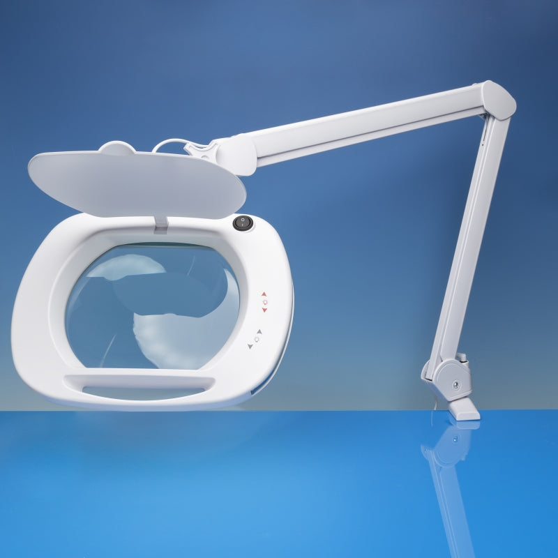 Lampe loupe LED à lentille large Lightcraft LC9100LED-EU avec double variateur