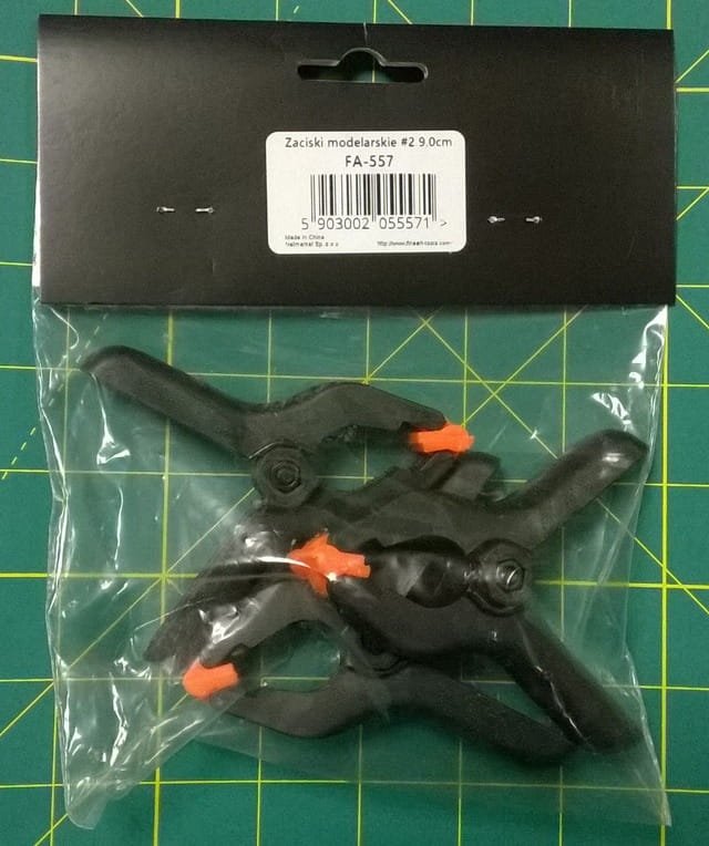 Fine-Art FA-557 Modeling clamps 9.0cm 3pcs