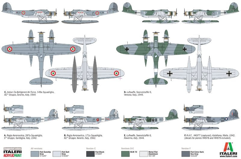 Italeri 1360 CANT Z 506 AIRONE 1/72 – image 4
