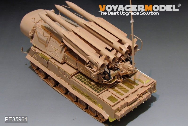 Kit de modernisation Voyager Model PE35961 pour système de missiles de défense aérienne russe moderne 9K37M1 BUK, compatible avec le modèle MENG SS-014 au 1/35 – Bild 7