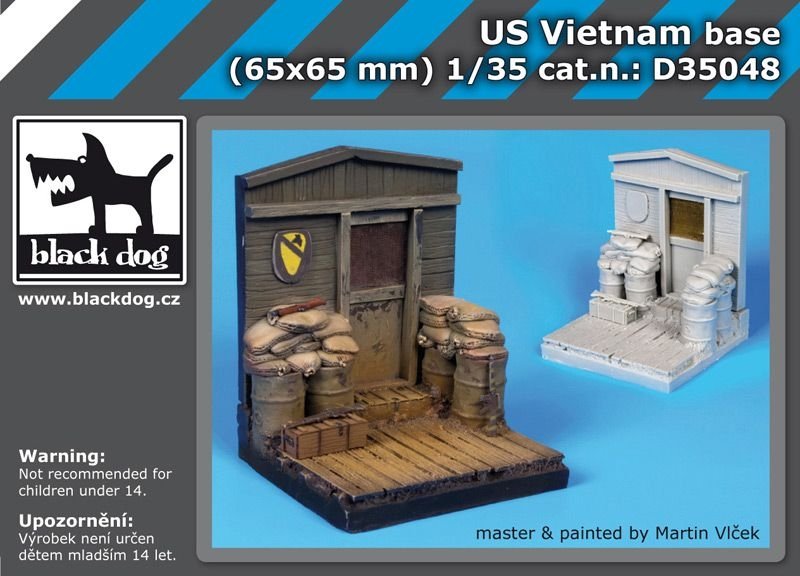 Black Dog D35048 Base américaine Vietnam 1/35 