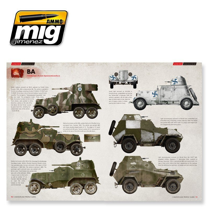 Munitions du MiG Jimenez 6007, Front de l&amp;#39;Est. Véhicules russes 1935-1945. Guide de camouflage (anglais) – Bild 2