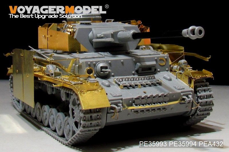 Voyager Model PE35993 WWII German Pz.Kpfw.IV Ausf.G（LateProduction）Basic For Border 35001 1/35 – zdjęcie 18