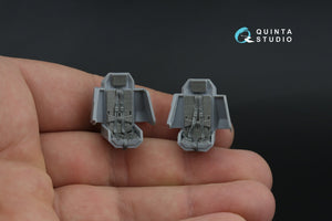 Intérieur imprimé en 3D et coloré sur papier décalcomanie Quinta Studio QD48571 AH-64A (Hasegawa) 1/48 – immagine 11