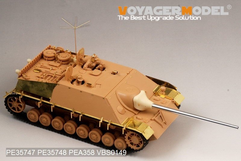 Maquette Voyager PE35747 Jagdpanzer IV L/70(V) allemand de la Seconde Guerre mondiale, version de base (pour TAMIYA 35340), échelle 1/35 – image 3