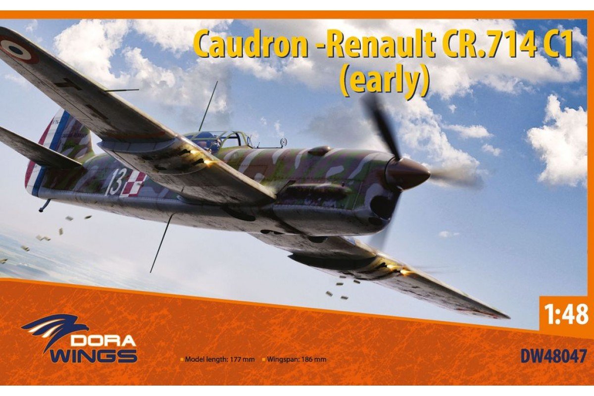 Dora Wings 48047 Caudron -Renault CR.714C.1 (early) 1/48