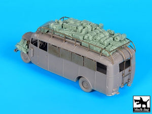 Ensemble d&amp;#39;accessoires Black Dog T72105 Opel 3.6-47 Omnibus pour Roden 1/72  – Bild 4