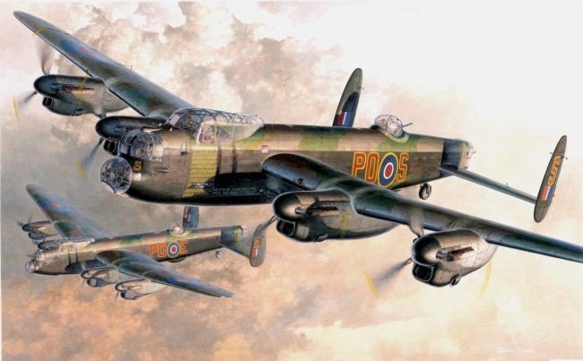 Hasegawa E23 Lancaster B.Mk.I/Mk.III 1/72 – imagen 2
