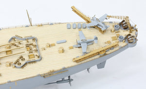 Pontos 35026FB USS BB-63 Missouri 1945 Ensemble de détails (Pont en bois teinté bleu 20B) (1/350) – Bild 4
