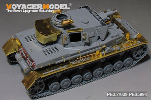 Maquette Voyager PE351039, char allemand Pz.Kpfw.IV Ausf.F1 « Vorpanzer » de base (version A sans munitions incluses) (pour Border BT-003), échelle 1/35 – immagine 3