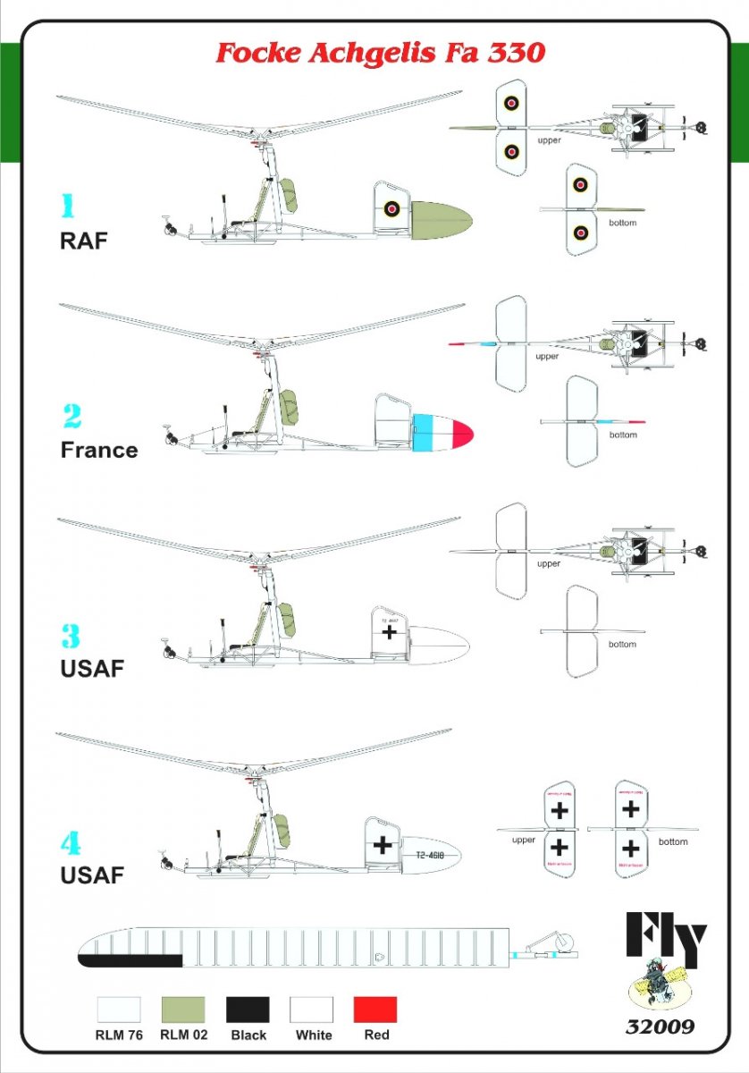 Fly 32009 Focke Achgelis Fa 330 1/32 – imagen 2