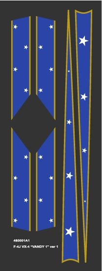HobbyDecal AL48001V1 F-4J VX-4 Vandy1 Black Bunny Octobre 1972 1/48 – image 7