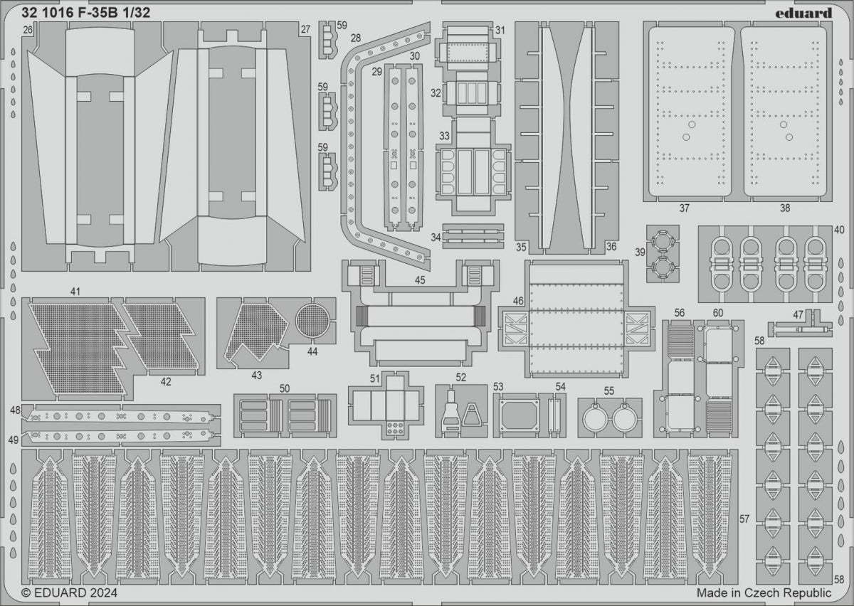 Eduard BIG33160 F-35B TRUMPETER 1/32 – image 4