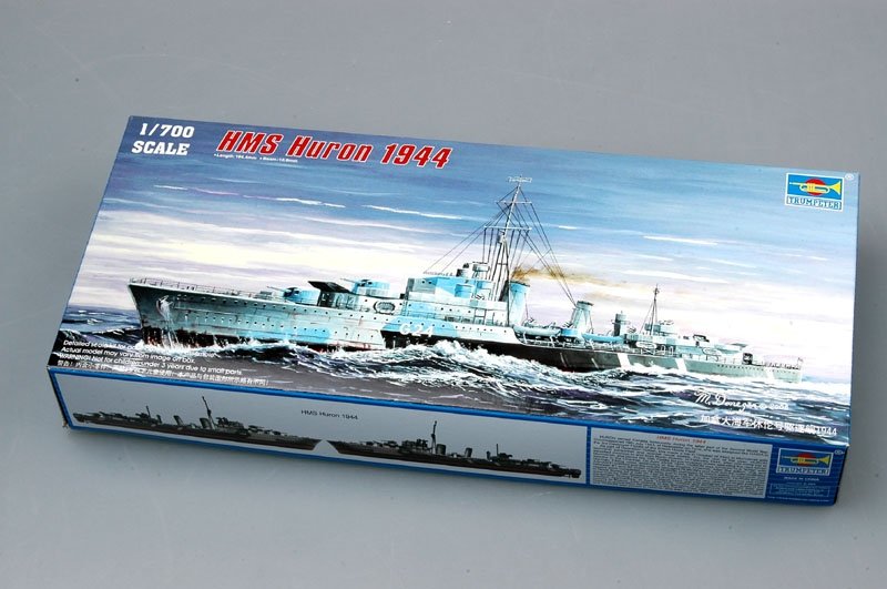 Trumpeter 05759 Destroyer de classe Tribal HMS Huron (G24) 1944 1/700 – immagine 2