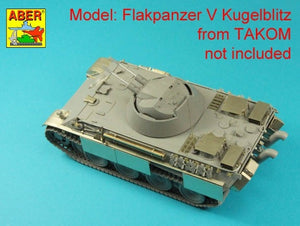 Aber 35L-342 Deux canons antiaériens allemands de 3 cm Flak 103 pour chars « Kugelblitz » / Set of two 3cm Flak 103 barrels for German anti-aircraft tanks « Kugelblitz » 1/35 – image 8