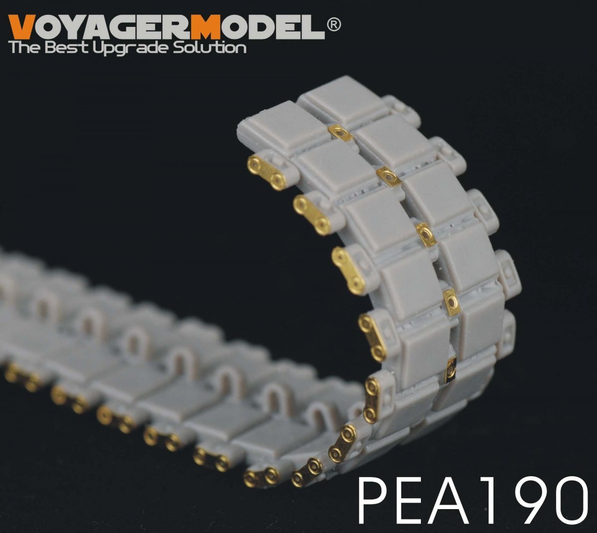 Goupilles de chenille Voyager Model PEA190 pour le VCI ZBD-04 de l'Armée populaire de libération chinoise (pour tous les modèles) à l'échelle 1/35