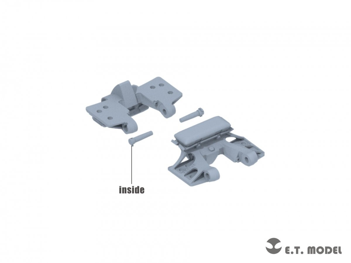 ET Model P35-060 Pignons et chenilles de Sd.Kfz.7(8t) allemand de la Seconde Guerre mondiale (impression 3D) 1/35 – immagine 4