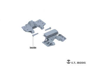 ET Model P35-060 Pignons et chenilles de Sd.Kfz.7(8t) allemand de la Seconde Guerre mondiale (impression 3D) 1/35 – immagine 4