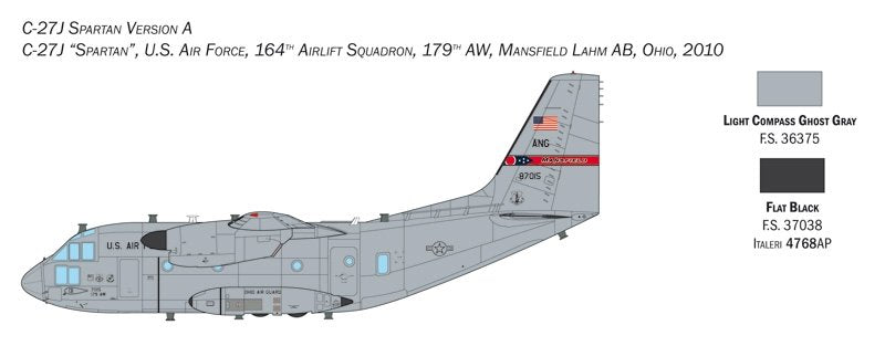 Italeri 1450 C-27J SPARTAN / G.222 1/72 – Bild 7