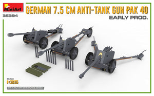 MiniArt 35394 Canon antichar allemand PAK 40 de 7,5 cm. Première version, échelle 1/35 – imagen 3