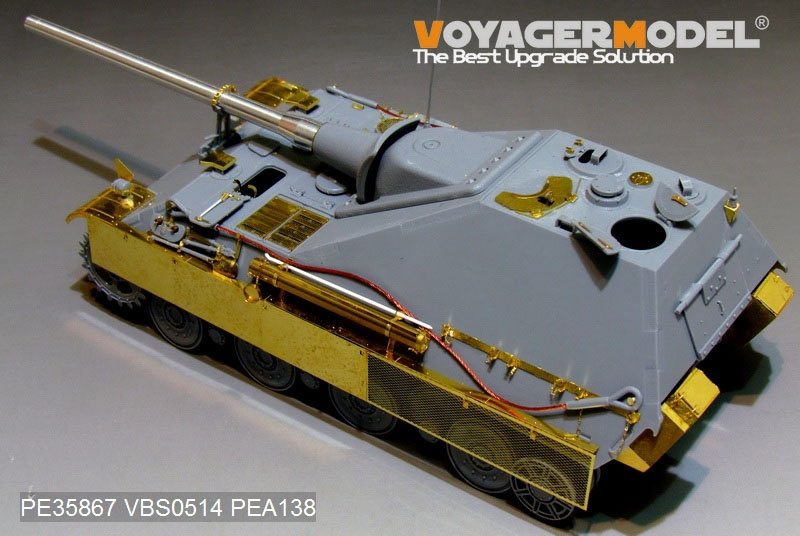Maquette Voyager PE35867 Chasseur de chars allemand Jagdpanther II de la Seconde Guerre mondiale, échelle 1/35 – image 4