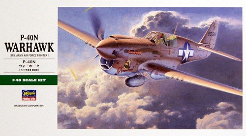 Hasegawa JT88 P-40N WARHAWK 1/48