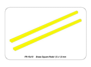 Aber FR15x10 Tiges rectangulaires en laiton 1,5x1,0 mm longueur 245mm x 2 / Tiges plates en laiton 1,5x1,0 mm longueur 245mm x2 pièces. – imagen 5