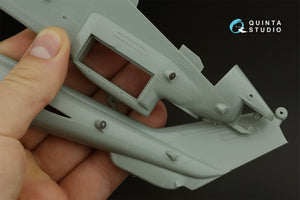 Intérieur coloré imprimé en 3D sur papier décalcomanie (Academy) pour Quinta Studio QD+35121 AH-1W (avec pièces en résine imprimées en 3D) à l&amp;#39;échelle 1/35 – image 15