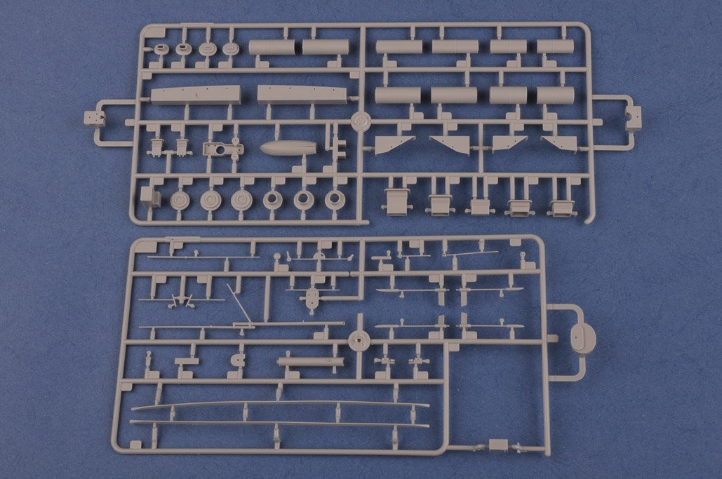 Hobby Boss 86503 Cuirassé Danton, pré-dreadnought de la Marine française, échelle 1/350 – immagine 6
