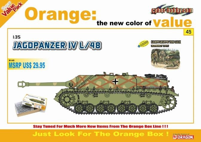 Cyber ​​​​Hobby 9145 Jagdpanzer IV L/48 (1/35)