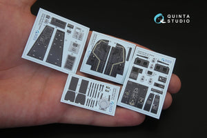 Intérieur imprimé en 3D et coloré sur papier décalcomanie Quinta Studio QD48182 MV-22 Osprey (pour kit HobbyBoss) 1/48 – image 2