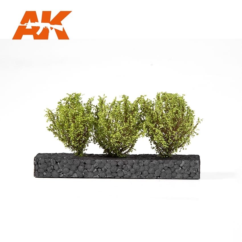AK Interactive AK8216 BUISSONNES VERT CLAIR 4-6CM 1/35 – image 2