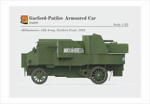 Copper State Models 35009 Voiture blindée Garford-Putilov 1/35  – image 6