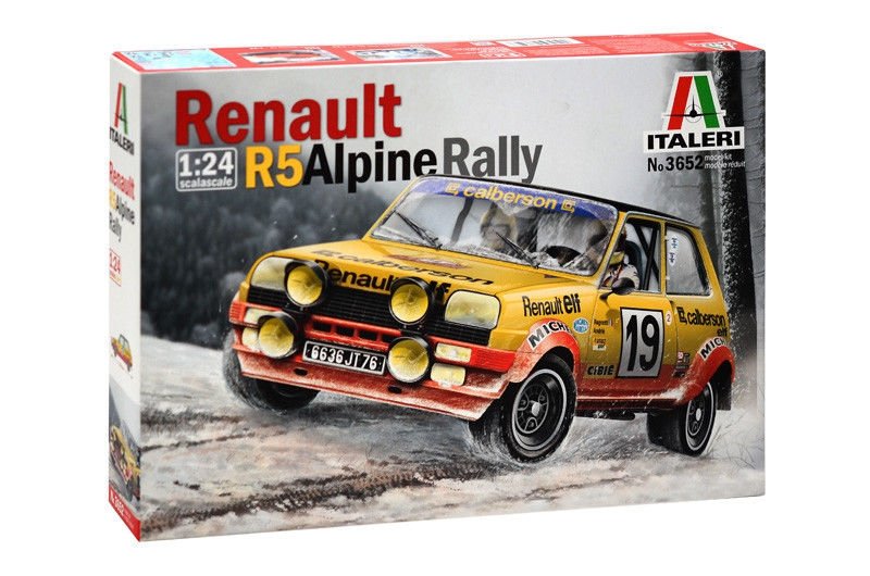 Italeri 3652 RENAULT R5 RALLYE ALPIN (1/24)