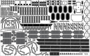 Pontos 23005F1 USS BB-61 Iowa 1944 Ensemble de détails (Pont en bois teinté bleu 20B) (1/200)  – image 17