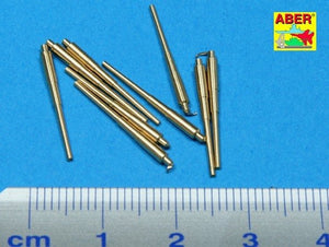 Aber 1/700L-11 Ensemble de 9 canons de 406 mm de long pour navires : North Carolina, Washington 1/700 – imagen 2