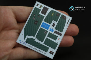 Intérieur imprimé en 3D et coloré sur papier décalcomanie Quinta Studio QD48237 B-26K (ICM) 1/48 – immagine 3