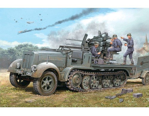 Trumpeter 01523 Allemand 2 cm Flakvierling 38 Auf Selbstfahrlafette (1/35)