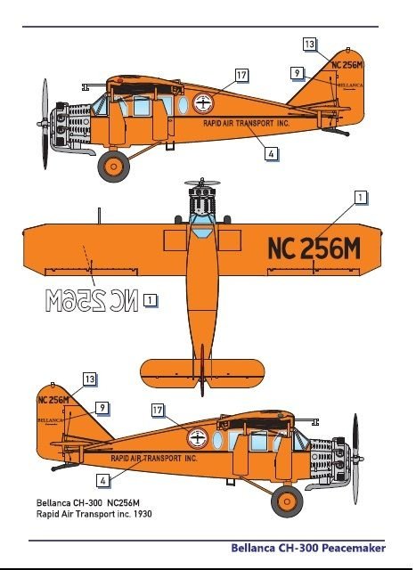 Dora Wings 72022 Bellanca CH-300 Pacemaker 1/72 – imagen 5
