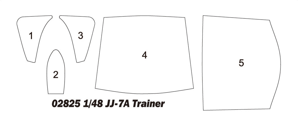 Trumpeter 02825 JJ-7A Trainer 1/48 – zdjęcie 4