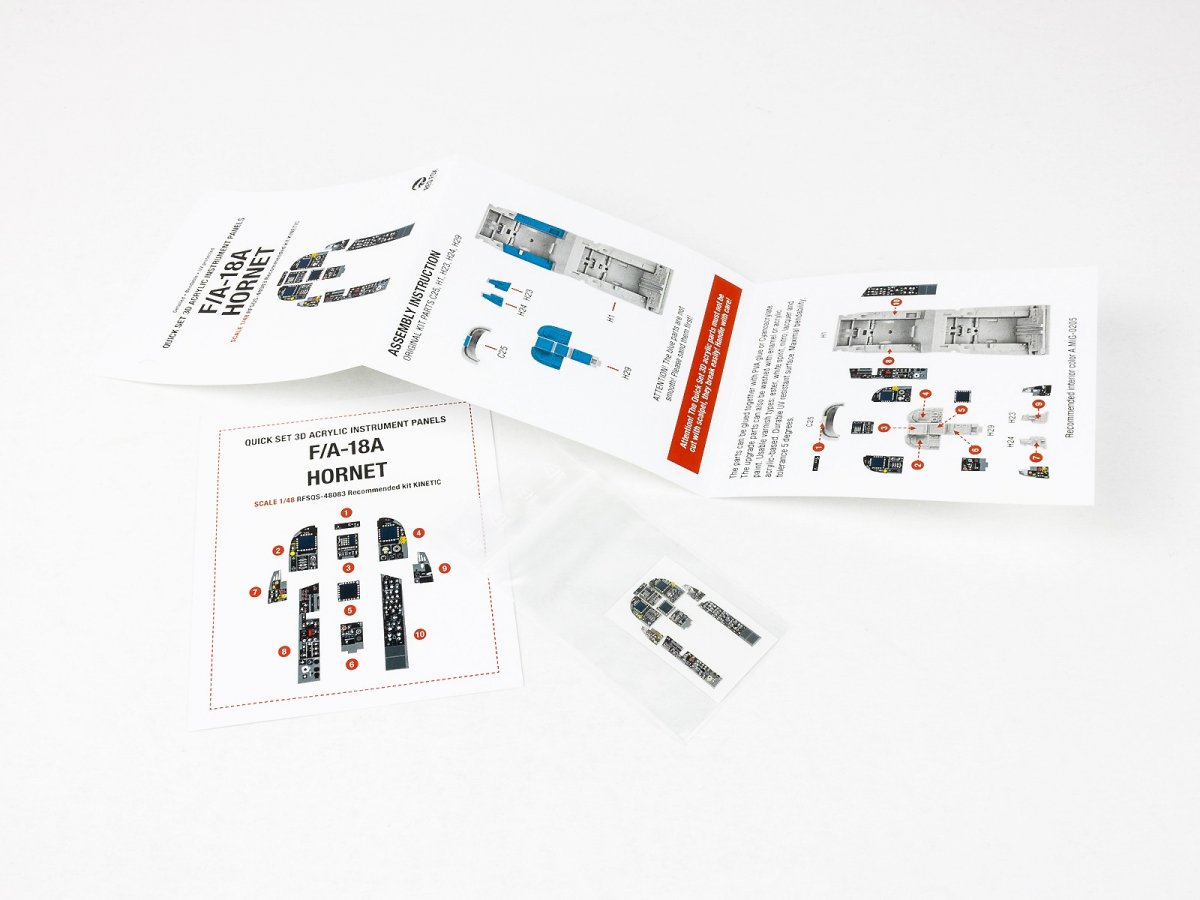 Red Fox Studio QS-48083 F/A-18A Hornet Kinetic 1/48  – image 3