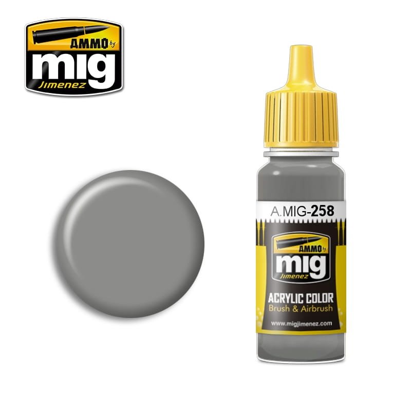 Munitions de Mig Jimenez 0258 - IJA Gris Vert 17ml