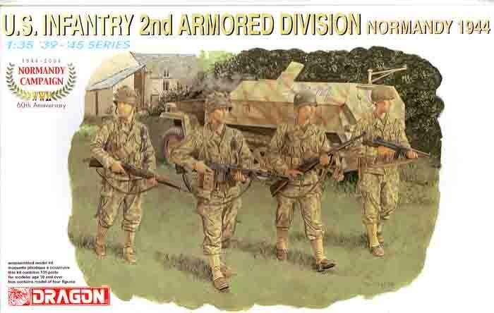 Dragon 6236 US Infantry 2nd Arm.Div.(Normandie 1944) (1/35)