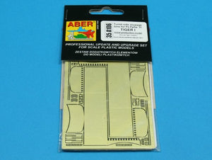 Aber 35A106 Bacs de rangement latéraux tourelle pour char allemand Pz.Kpfw. VI Ausf.E - Modèle de production initiale (1/35) – image 3