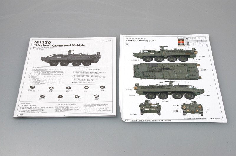 Trumpeter 00397 M1130 Stryker Véhicule de commandement (1/35) – Bild 2