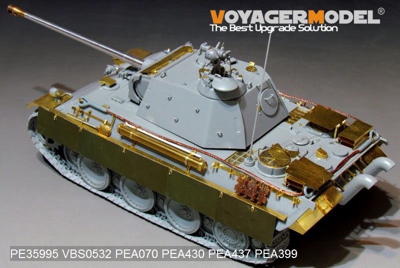 Maquette Voyager PE35995 Panther G allemand de la Seconde Guerre mondiale, version ultérieure. Modèle de base pour TAKOM 2121 au 1/35 – immagine 8